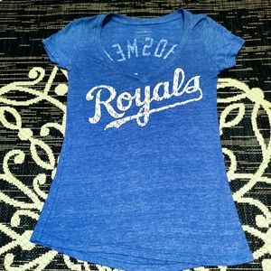 Women's Kansas City Royals Tee Shirt Size Small Short Sleeve